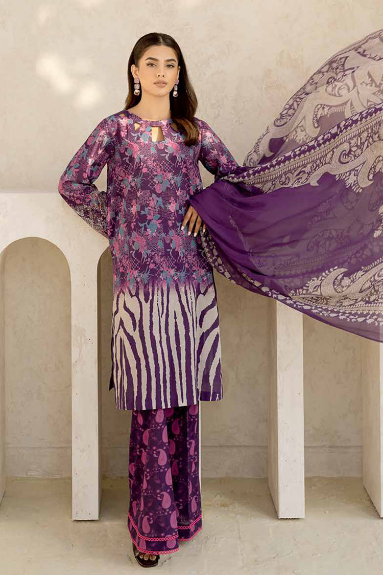 Picture of Charizma - CP4 17 C Prints Printed Lawn Collection Vol 2 - Available at Raja Sahib