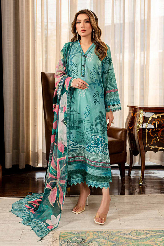 Picture of Nureh - SP 90 Signature Prints Printed Lawn Collection Vol 1 - Available at Raja Sahib