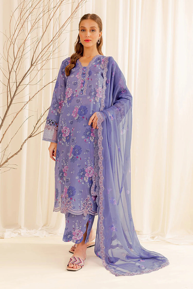 Picture of Farasha - 02 Lavender Bliss Printed Essentials Summer Collection - Available at Raja Sahib