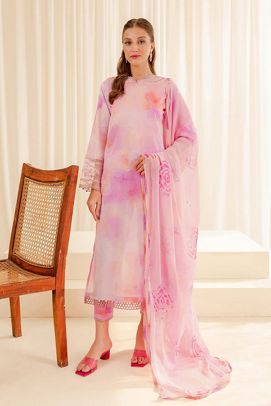 Picture of Farasha - 08 Peony Printed Essentials Summer Collection - Available at Raja Sahib