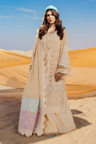 Picture of Nureh - NE 74 FEROCE Sehra Embroidered Swiss Lawn Collection - Available at Raja Sahib