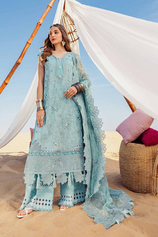 NE 76 AROOSH Sehra Embroidered Swiss Lawn Collection