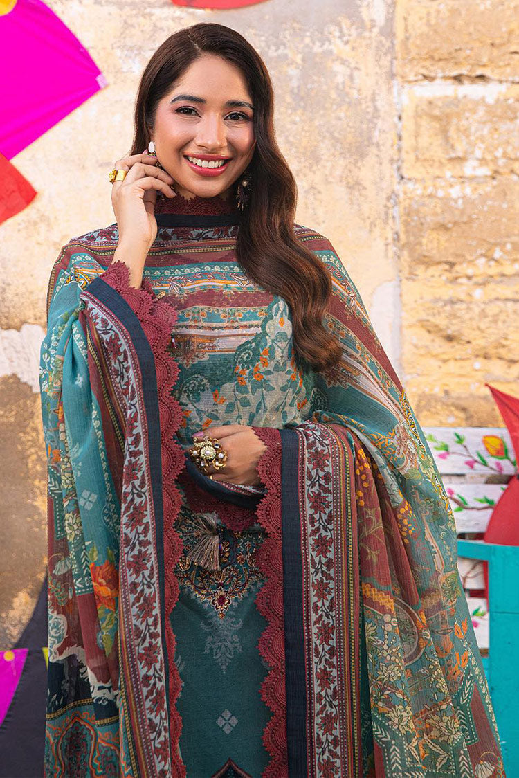 Picture of Asim Jofa - AJAR 01 Aira Summer Print Collection - Available at Raja Sahib