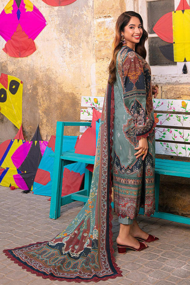 Picture of Asim Jofa - AJAR 01 Aira Summer Print Collection - Available at Raja Sahib