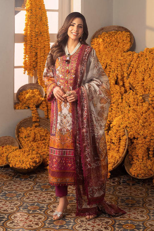 Picture of Asim Jofa - AJAR 04 Aira Summer Print Collection - Available at Raja Sahib