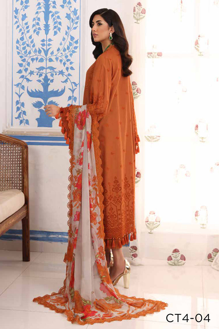 Picture of Charizma - CT4 04 Tabeer Premium Embroidered Lawn Collection Vol 1 - Available at Raja Sahib