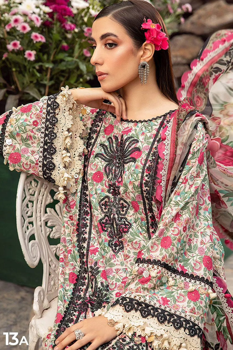 Picture of Maria B - Design 13A M Prints Spring Summer Edit - Available at Raja Sahib