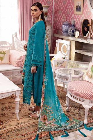 Picture of Nureh - NS 108 Maya Embroidered Dobby Lawn Collection Vol 1 - Available at Raja Sahib