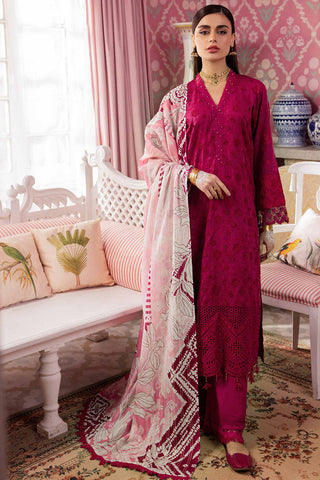 Picture of Nureh - NS 109 Maya Embroidered Dobby Lawn Collection Vol 1 - Available at Raja Sahib