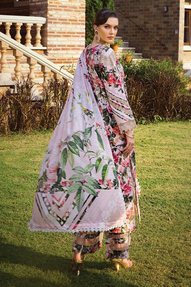 Picture of Elaf - ECT 1A Soir Print Chikankari Collection - Available at Raja Sahib