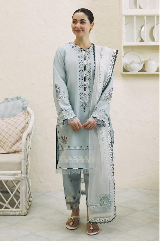 Picture of Zara Shahjahan - 1A ARZOO Coco Embroidered Lawn Collection - Available at Raja Sahib