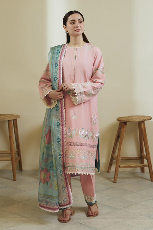 Picture of Zara Shahjahan - 8A ZOYA Coco Embroidered Lawn Collection - Available at Raja Sahib