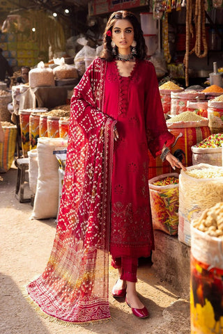 NS 124 Bazar Embroidered Chikankari Lawn Collection