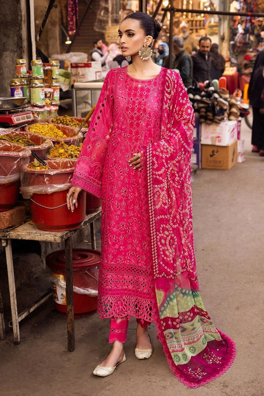 Picture of Nureh - NS 128 Bazar Embroidered Chikankari Lawn Collection - Available at Raja Sahib