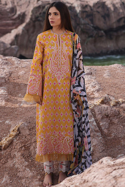 Picture of Ayzel - 10 Meline Tropicana Embroidered Lawn Collection Vol 2 - Available at Raja Sahib