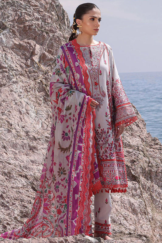 Picture of Ayzel - 02 Alenia Tropicana Embroidered Lawn Collection Vol 2 - Available at Raja Sahib