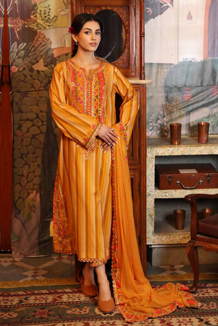 Picture of Charizma - CS4 05 Signature Embroidered & Handwork Lawn Collection Vol 1 - Available at Raja Sahib