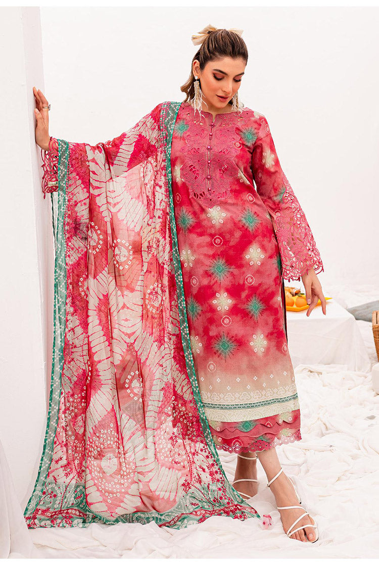 Picture of Nureh - NSG 142 Gardenia Embroidered Chikankari Lawn Collection Vol 1 - Available at Raja Sahib