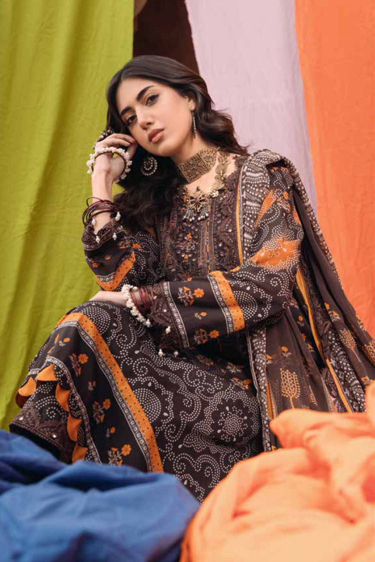 Picture of Charizma - CH4 10 Chunri Embroidered Lawn Collection Vol 1 - Available at Raja Sahib