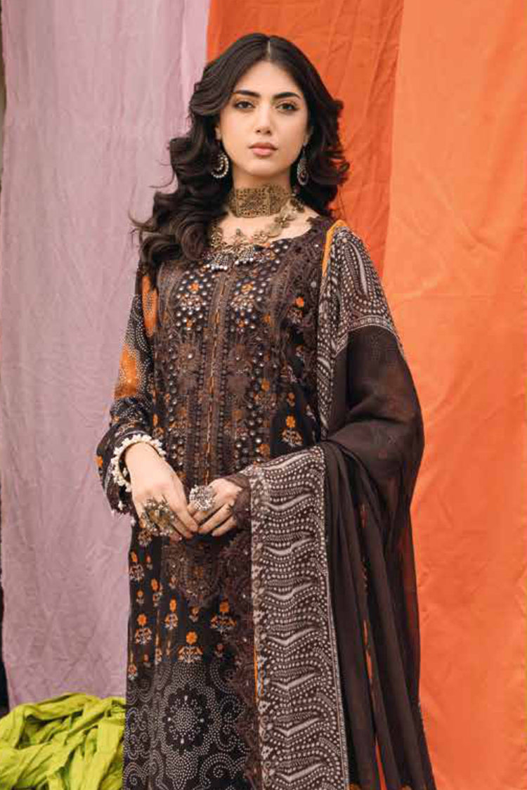 Picture of Charizma - CH4 10 Chunri Embroidered Lawn Collection Vol 1 - Available at Raja Sahib