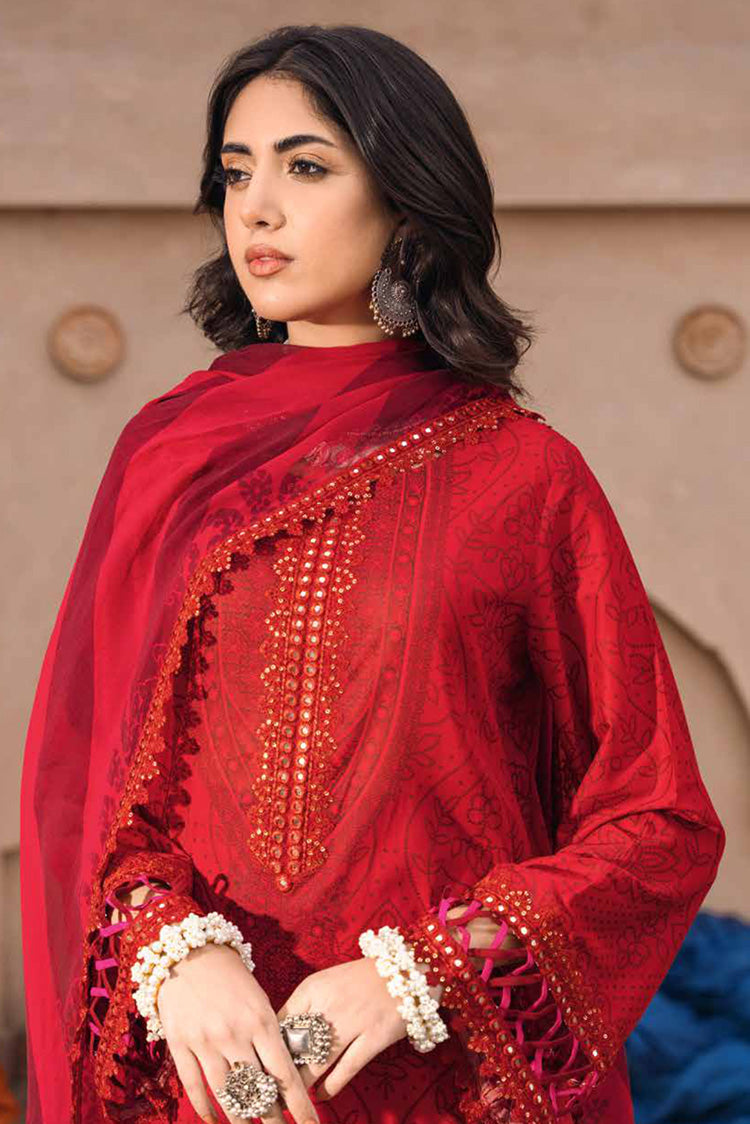 Picture of Charizma - CH4 04 Chunri Embroidered Lawn Collection Vol 1 - Available at Raja Sahib