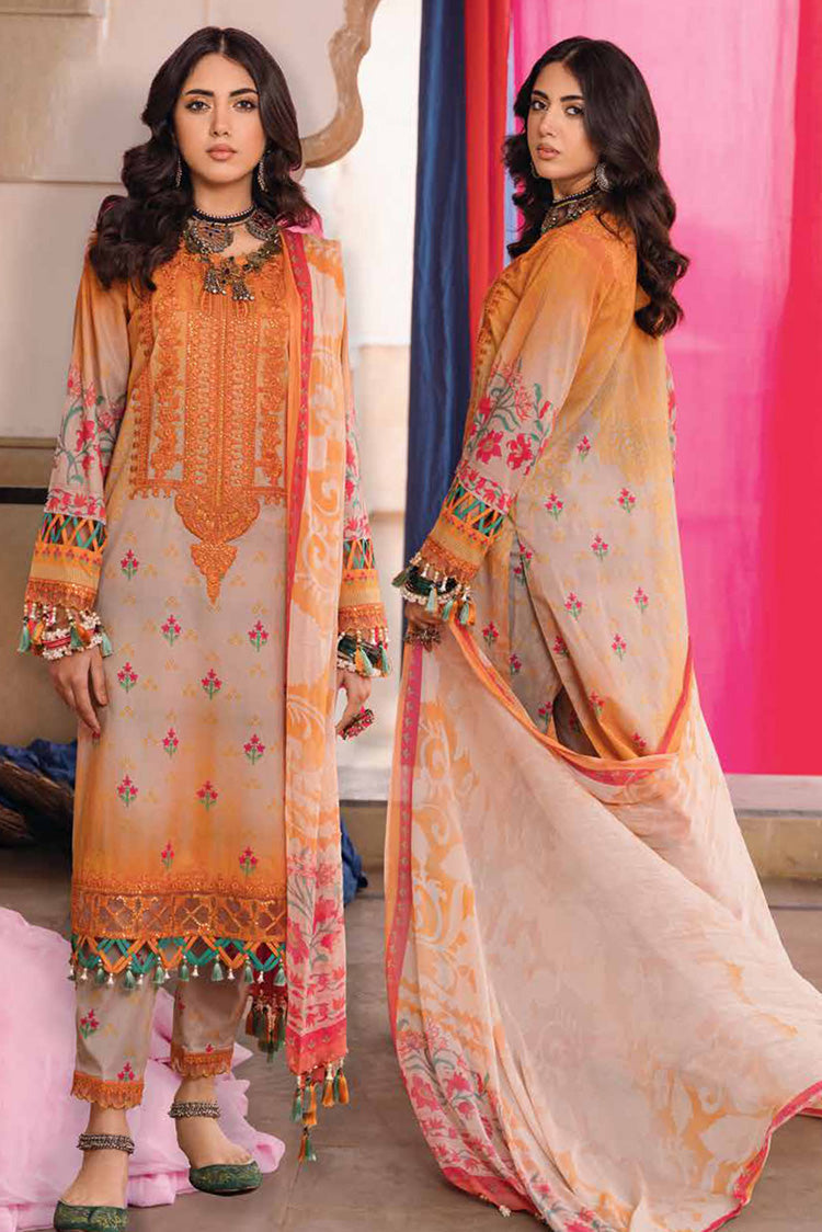 Picture of Charizma - CH4 09 Chunri Embroidered Lawn Collection Vol 1 - Available at Raja Sahib