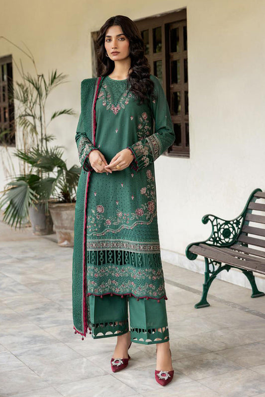 Picture of Farasha - 04 AZURE GRACE Bahaar Embroidered Lawn Collection - Available at Raja Sahib