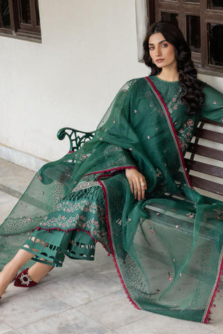 04 AZURE GRACE Bahaar Embroidered Lawn Collection