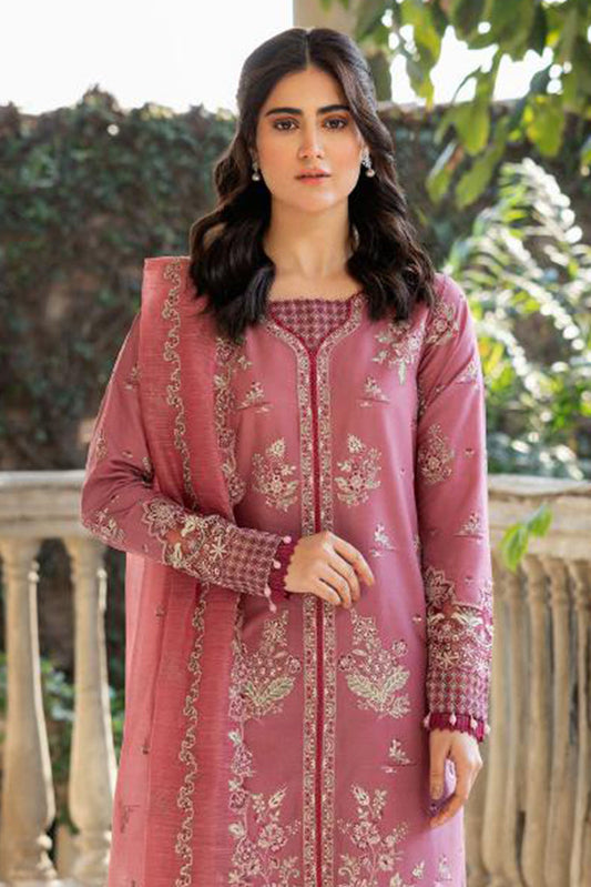 Picture of Farasha - 07 ROSE GARLAND Bahaar Embroidered Lawn Collection - Available at Raja Sahib