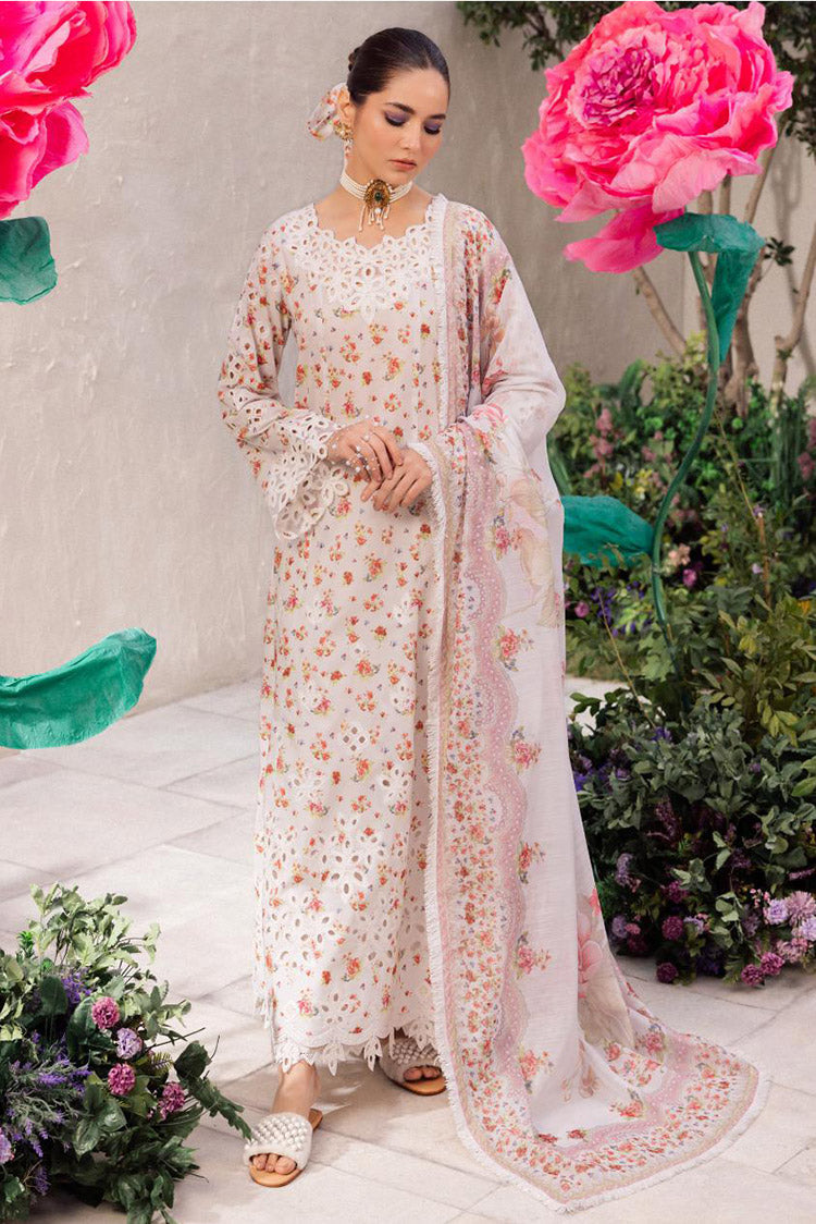 Picture of Iznik - DL 05 Splendour Dahlia Embroidered Lawn Collection - Available at Raja Sahib