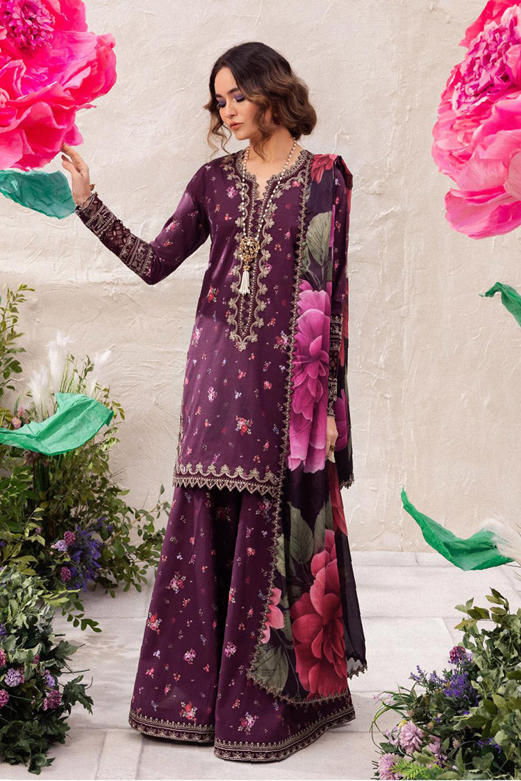 Picture of Iznik - DL 06 Tranquil Dahlia Embroidered Lawn Collection - Available at Raja Sahib