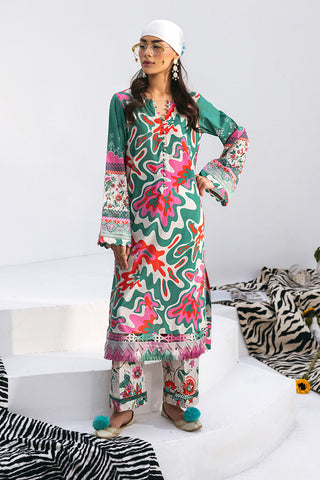 NGL 10 (2 PC) N Girls Premium Printed Lawn Collection