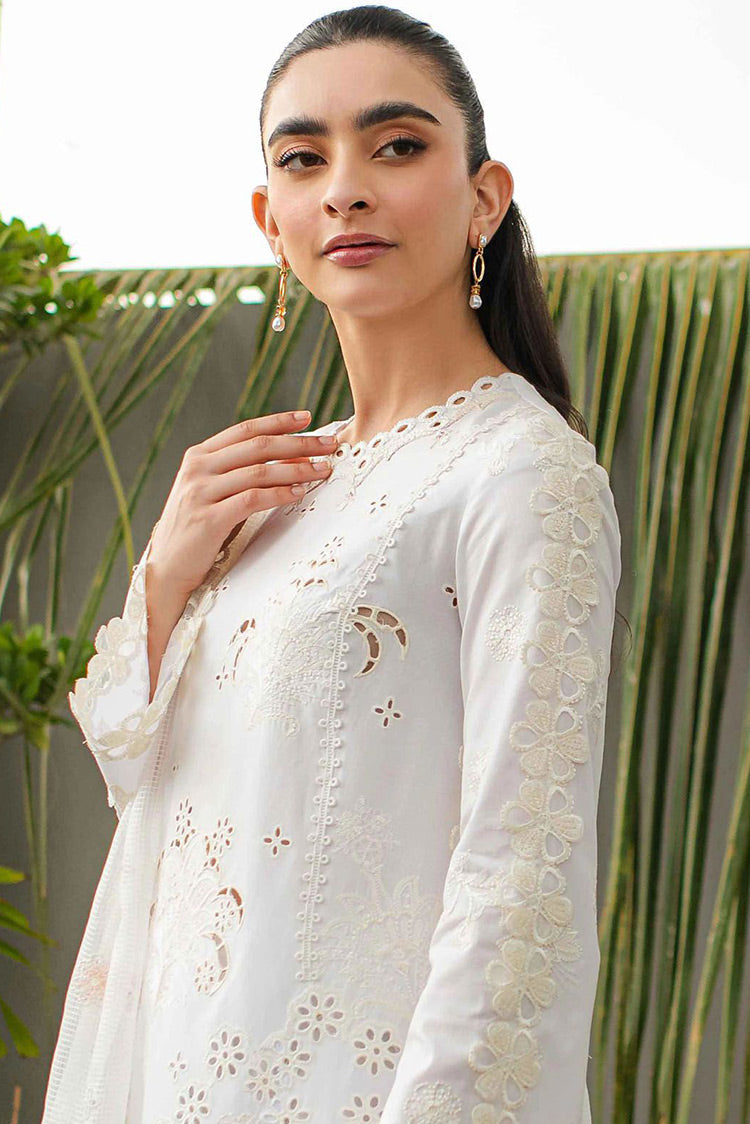 Picture of Qalamkar - JK 10 Orla Qline Lawn Collection - Available at Raja Sahib