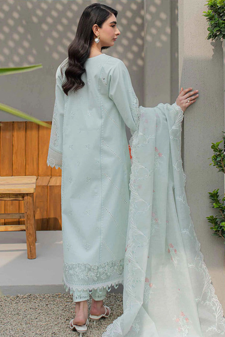 Picture of Qalamkar - JK 12 Siofra Qline Lawn Collection - Available at Raja Sahib