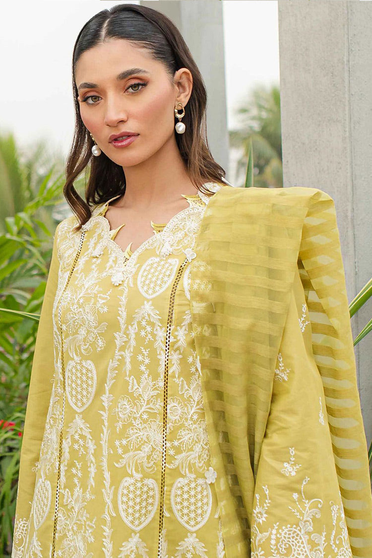 Picture of Qalamkar - JK 02 Melis Qline Lawn Collection - Available at Raja Sahib