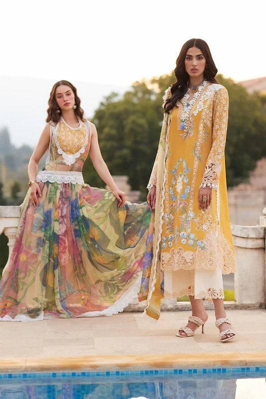 Picture of Mushq - 05 MILANO MODA Te Amo Luxury Lawn Collection - Available at Raja Sahib