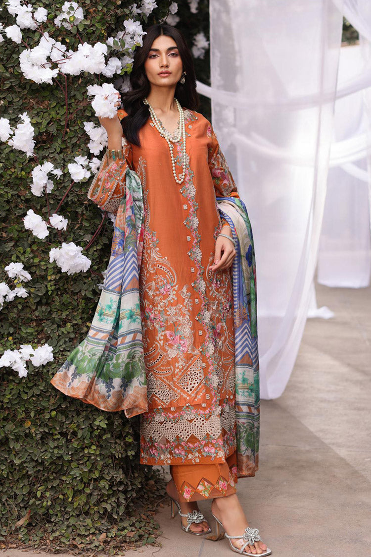 Picture of Kahf - KFL 10 Maya Festive Lawn Collection - Available at Raja Sahib