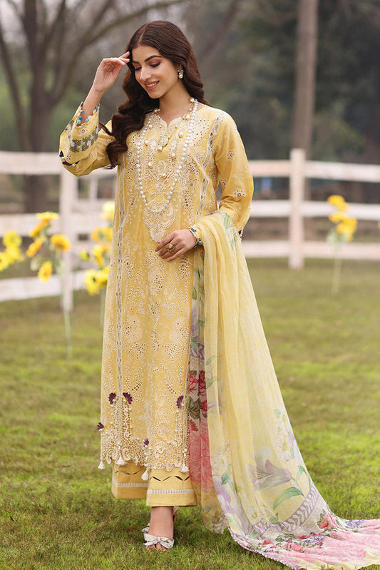 Picture of Kahf - KFL 05 Sahar Festive Lawn Collection - Available at Raja Sahib