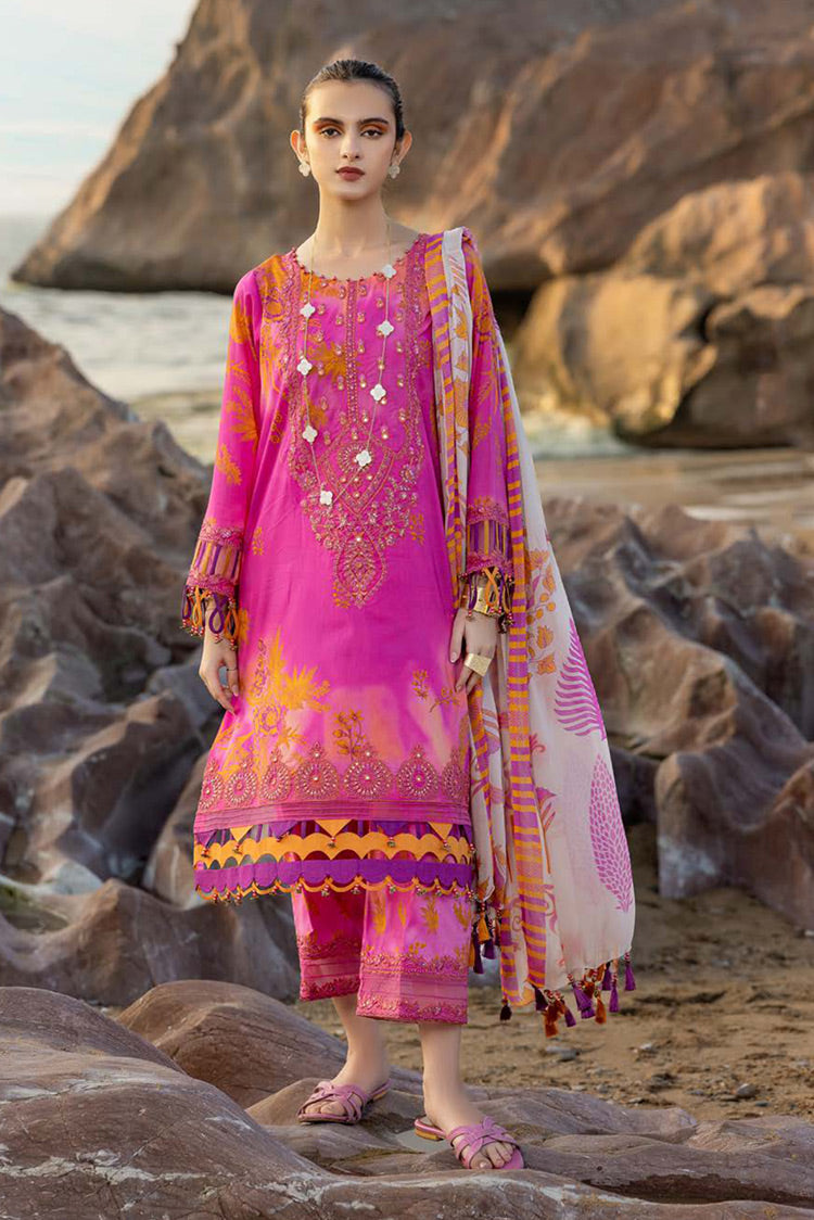 Picture of Charizma - SN4 02 Sunshine Premium Embroidered Lawn Collection Vol 1 - Available at Raja Sahib