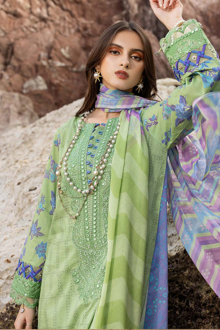 Picture of Charizma - SN4 06 Sunshine Premium Embroidered Lawn Collection Vol 1 - Available at Raja Sahib