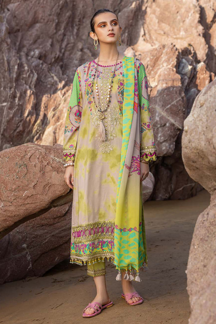 Picture of Charizma - SN4 08 Sunshine Premium Embroidered Lawn Collection Vol 1 - Available at Raja Sahib