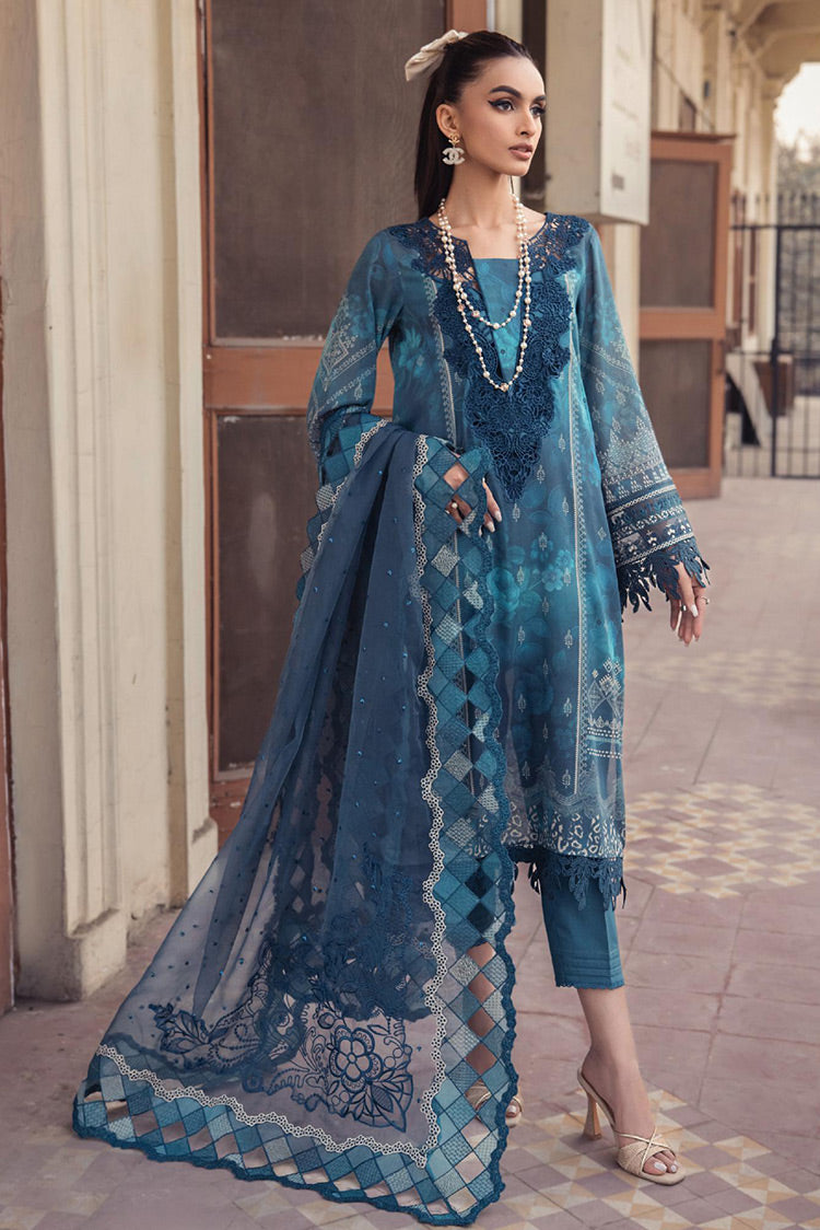 Picture of Nureh - NS 120 Maya Embroidered Swiss Voil Collection Vol 1 - Available at Raja Sahib