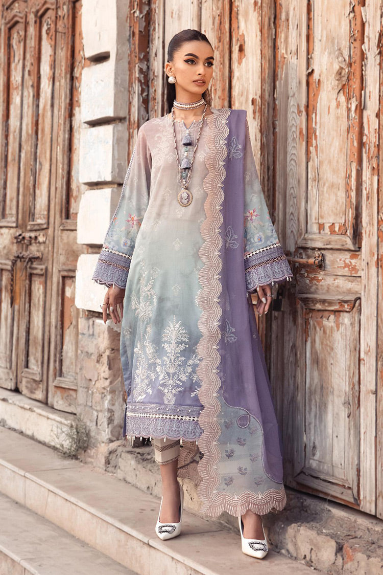 Picture of Nureh - NS 121 Maya Embroidered Swiss Voil Collection Vol 1 - Available at Raja Sahib