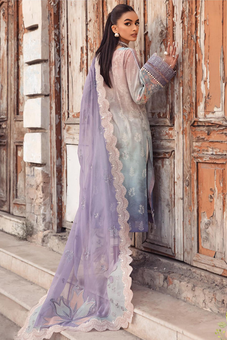 Picture of Nureh - NS 121 Maya Embroidered Swiss Voil Collection Vol 1 - Available at Raja Sahib