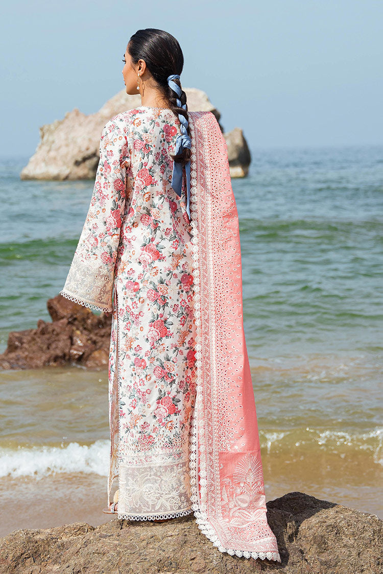 Picture of Afrozeh - Gardenia AL 24 V2 02 Summer Together Lawnkari Collection Vol 2 - Available at Raja Sahib