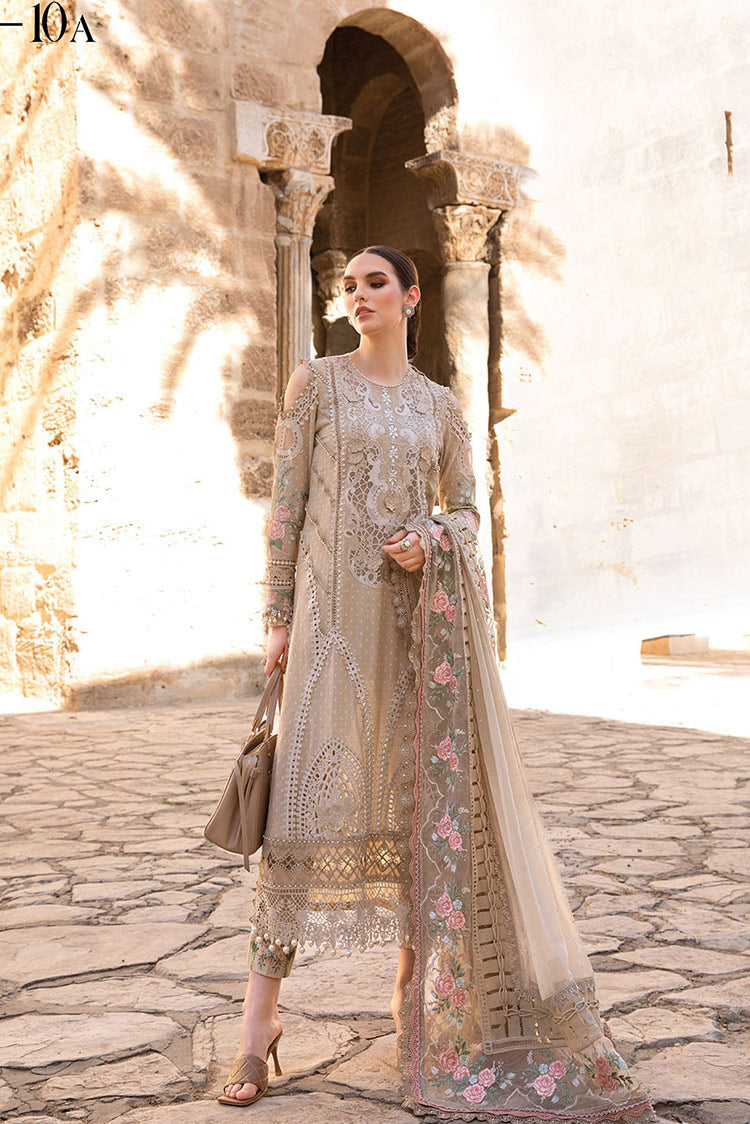 Picture of Maria B - Design 10A Voyage A Luxe Tunisia Luxury Lawn Collection - Available at Raja Sahib