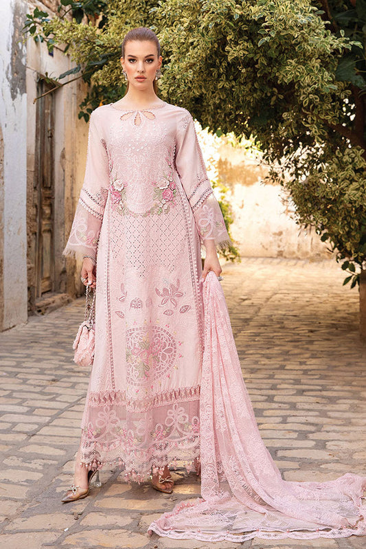 Picture of Maria B - Design 11A Voyage A Luxe Tunisia Luxury Lawn Collection - Available at Raja Sahib