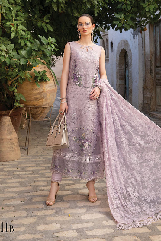 Picture of Maria B - Design 11B Voyage A Luxe Tunisia Luxury Lawn Collection - Available at Raja Sahib