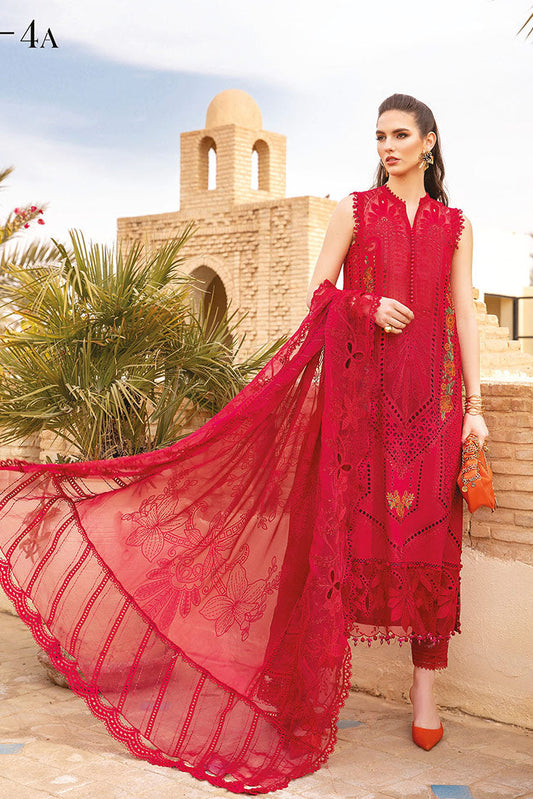 Picture of Maria B - Design 4A Voyage A Luxe Tunisia Luxury Lawn Collection - Available at Raja Sahib