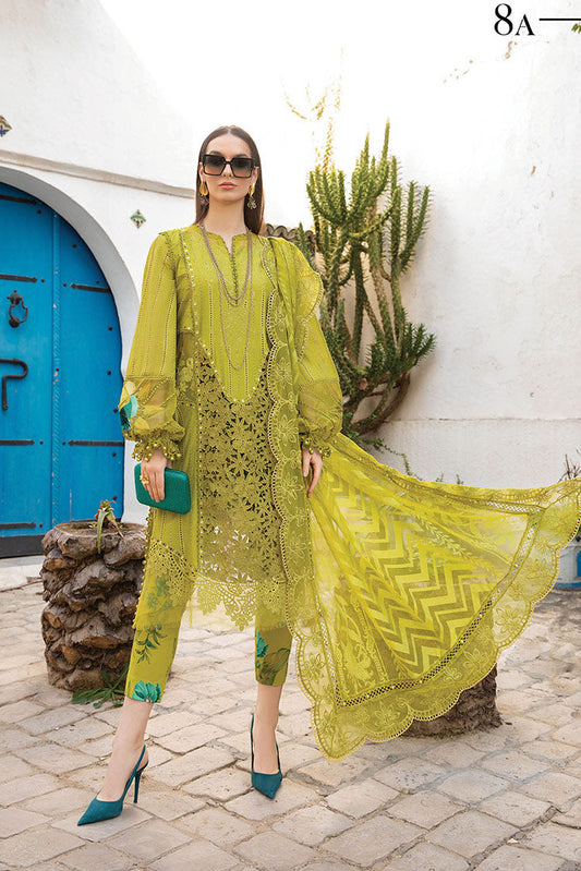 Picture of Maria B - Design 8A Voyage A Luxe Tunisia Luxury Lawn Collection - Available at Raja Sahib